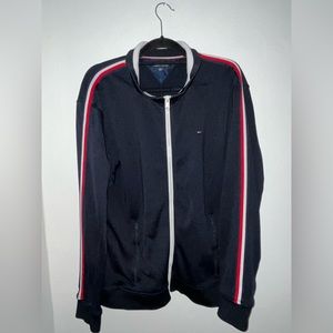 Tommy Hilfiger blue/red/white zip up.